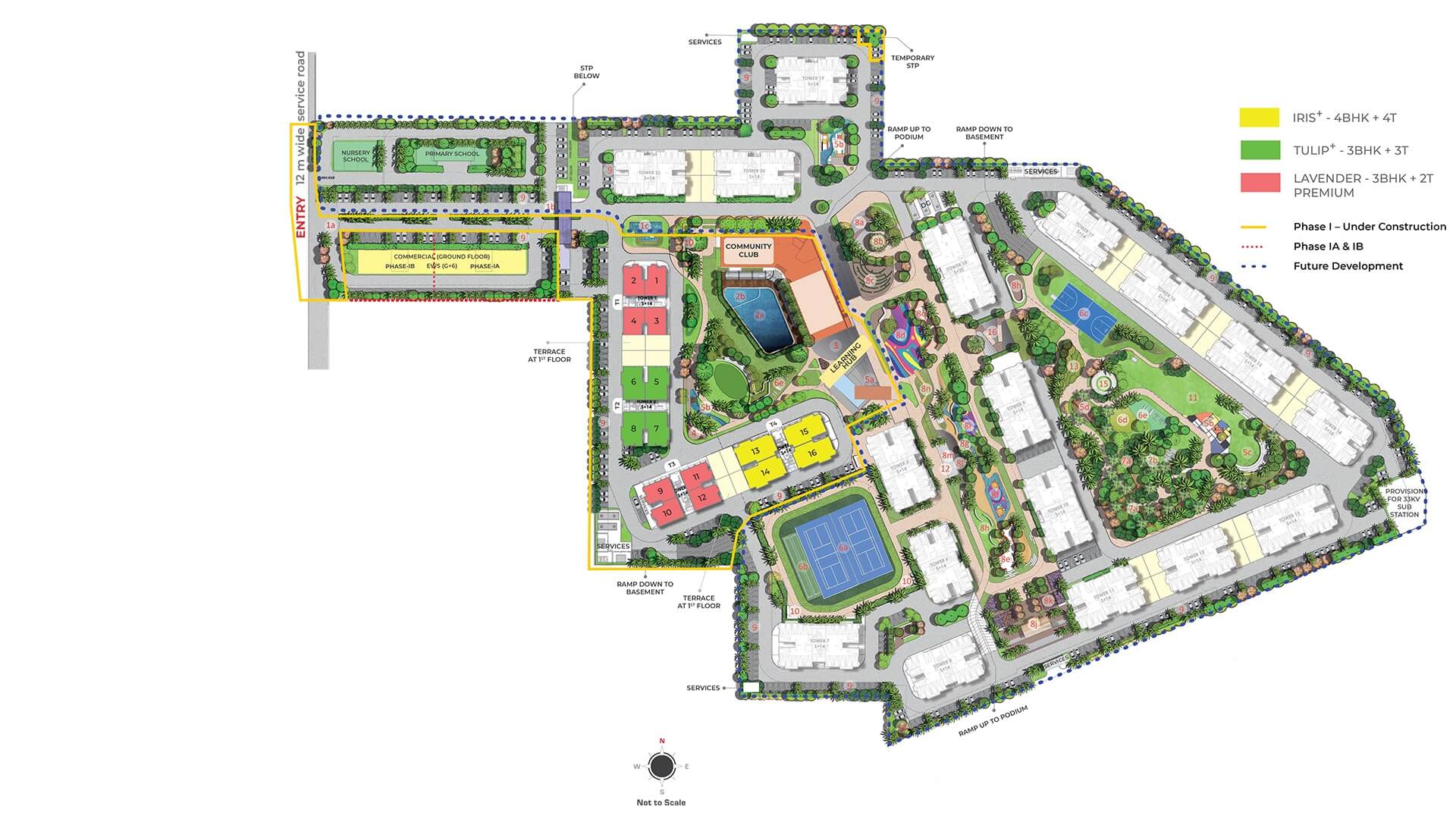 ashiana amarah master plan